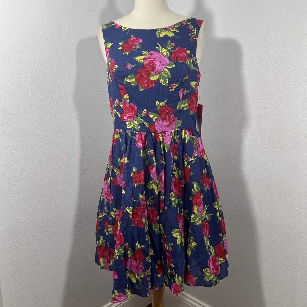 Betsey Johnson Dress Womens 6 Floral Bloomcore Romantic Feminine